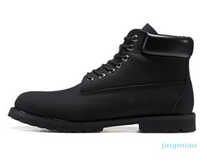 Mode Men Boots Designer Herrkvinnor Läderskor Toppkvalitet Ankel Winter Boot för Cowboy Yellow Red Blue Black Pink vandring WO5186272