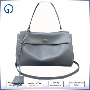 large soft rodeo drive bag handbag shoulder bag large maxi bag calfskin leather women men bag briefcase designer tote bag inside lambskin mirror quality