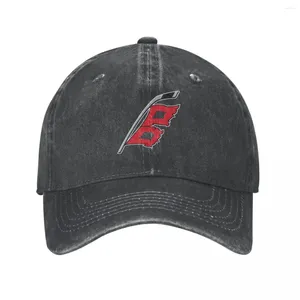 Beras Hurricanes-City Baseball Caps Snapback Denim Fabric Hats Outdoor Casquette Ajusta Casqueta de rua Chapéu de cowboy para unissex