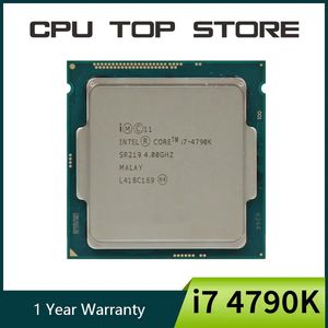 Intel Core i7 4790K İşlemci 4.0GHz Dört Çekirdekli HD Graphic 4600 TDP 88W Masaüstü LGA 1150 CPU 240506
