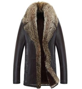 Pur Whole One Winter Jacket 2016 New Men039S Winter Fashion Moda de inverno espessa casaco de couro de inverno menos 40 C Leather quente8120327