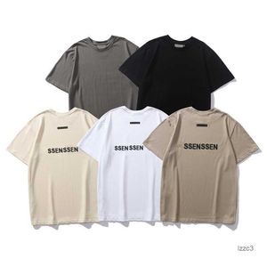 męski projektant Tshirt Maglietta Black T koszule dla mężczyzn na szyi Lato Koszulka krótkiego rękawu Tee Hip Hop Ubranie RPJ3