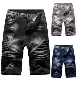 Summer denim shorts male jeans men jean shorts bermuda skate board harem mens jogger T2005129938488
