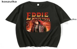 Stranger Things 4 Eddie Munson T Shirts Cotton Tshirt Women Tshirts Men Sweatshirt Vintage Summer Tshirt Harajuku Tops 2207067529722