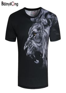 Casual Fashion Men Women Tshirt 3D Lion Print Designad Stylish Summer T Shirt Brand Tops Tees Plus Size M5XL ONECK8256416