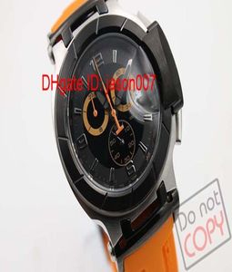 Quartz Chronograph Watch Men Trace Watch Portatil高品質の時計オレンジ輪バンドCouturier 18533389804