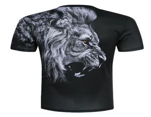 New Fashion Men Women Tshirt 3d lion Print Designed Stylish Summer T shirt Brand Tops Tees Plus Size M5XL6583571