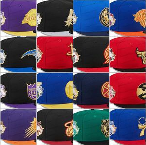 2024 All Team Fan's Basketball USA New York Baseball Регулируемая шляпа Black Chicago Men Vintage Flat Sport Base Ball Snapback Caps Letters Bone Chapeau MA19-01