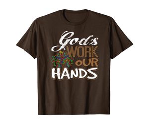 God039s работает на наших руках христианское изучение Библии Tshirt012341945443