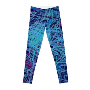 Active Pants Peacock Scribble Leggings Sport Leggings?Women Clothing Fitness Women's Sports Legging Sexy Woman