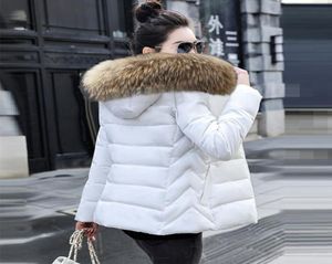 2020 New Winter Jacket Women Faux Fur Hooded Parka Coats Female Long Sleeve Thick Warm Snow Wear Jacket Coat Mujer Quilted Tops3110300