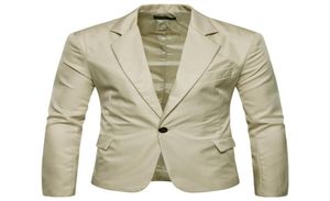 Jacka blazers blazer män kostymer för man ren färg ny mode mens kostym jacka rock x011574585