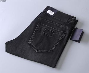 Luxurys Designer Bags Mens Jeans Thin Design Denim Elasticity Vintage Pant Fashion Slim pants Business Casual Top quality Trouser 1340879
