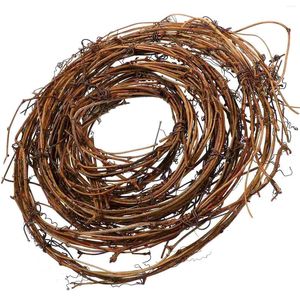 Decorative Flowers Christmas Vine Grapevine Garland Hanging Wreath Rattan DIY Crafts Twig Natural Vines