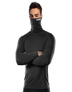 MEN039S Tshirts Men Mas Mask Рубашки с длинным рукавом Fitness Clothing Quick Dry Ship Male Traving Training езда на велосипеде.