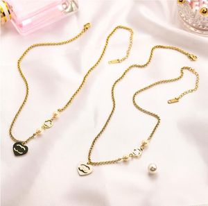 Luxury Designer Necklace Women's Necklace Gold Chain Luxury Jewelry Adjustable Fashion Wedding Party Accessories Couple 1805