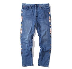 Jeans Distrd Washed Classic Straight Pants Men Women 1 High Quality Slim Fit Pants1576473