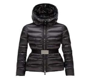 Mode vinter ner jackor kvinnor huva kappa med skärmar utomhusdesigners pälskläder för lady slim topquality ytterkläder online3157934