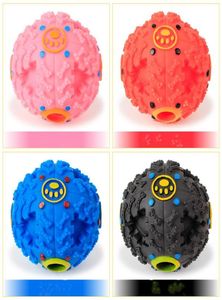 Pet Supplies Play Dog Toys Pet Puppy Sound ball leakage Food Ball sound toy ball Pet Dog Cat Squeaky Chews Puppy Squeaker Sound5962662