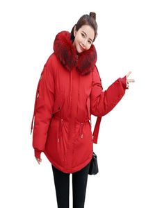 Short Hooded Fur Collar Winter Down Coat Jacket Student Thick Warm Slim Casaco Feminino Abrigos Mujer Invierno Wadded Parkas 91 SH3928491