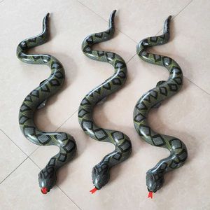 Sand Play Water Fun Fun 95 cm Snake gonfiabile giocattolo magico finta serpente Halloween Prann PRANK Garden Polsino simulazione Simulazione Snake Snake Magic Water Toy Q240517