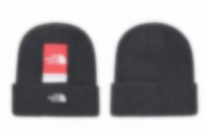 Moda Kış Örme Beanie Tasarımcı Kapağı Şık Bonnet Şık Sonbahar Şapkaları Erkekler için Kafatası Açık Mekan Cappelli Beanies Örme Şapka Nort3