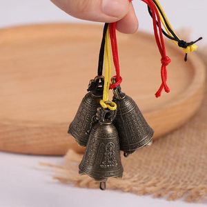 Decorative Figurines 1Pcs Vintage Guanyin Wind Chimes Bell Copper Yard Garden Decor Windbell Outdoor Hanging Home Temple Ornament