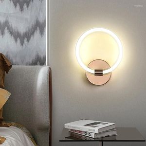 Lampa ścienna LED 360 ° Światło Nowoczesne światło do domu schody w sypialni Sofa salon Sofa Dekoracja oświetlenia
