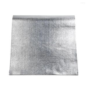 Soluções de lavagem de carro Mat Proteção de calor Acessório de filme Parte de 1,4 mm de espessura blocos de blindagem acessórios de prata