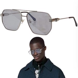Designer Sunglasses Square Rectangular Metal Frame With Polyamide Lenses 1843 Vintage Classic Neutral Fashion Luxury Sunglasses With Original Box