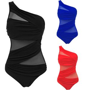 M4XL Sexy One Piece Swimsuit 2018 Mulheres top plus size Swimwear