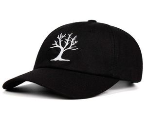 100 Capto de algodão Baseball Cap Big Tree Papai Chapéus bordados Snapback Caps Sem estrutura Hat Q07036124473