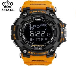 Smael męski zegarek Wodoodporne sportowe sportowe zegarek Digital Stopwatches dla mężczyzn 1802 zegarki wojskowe Mężczyzna Relogio Masculino 212885364