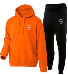 New Autumn Men039s Sets 2Piece S printing hoodiesPants Sport Suits Casual MenWomen Sweatshirts Tracksuit Brand Sportswear S18054713330826
