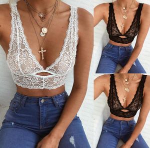 Sexy Lace Bra Women Floral Lace Bralette Bustier Cb Party Lady Summer Casual Lace Crop Tops Bra Shirts5505134