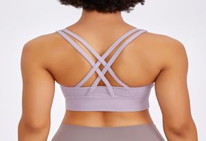 2020 Nya underkläderkvinnor Multi Strap Back Sock Proof Sports Yoga Bra3252852