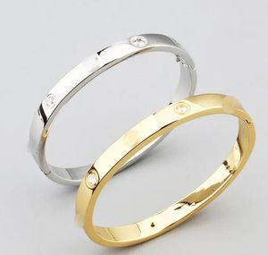 Enkel och evig serie diamantarmband med små och färska mäns och kvinnors temperament, kalebass spännearmband designer smycken
