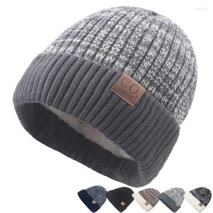 Boinas nejanhom knit womens faanie chapéu de inverno esqui quente gorros algemados