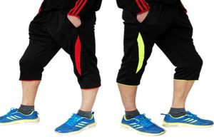 2018 Men Soccer Training Pants Joggings Football Cropped 34 Pant Men Sports Running Fitness Trousers pocket Sweatpants32028164603725