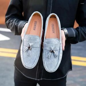 Casual Shoes Herren Leder Sommer -Mokassins atmungsaktives Geschäft