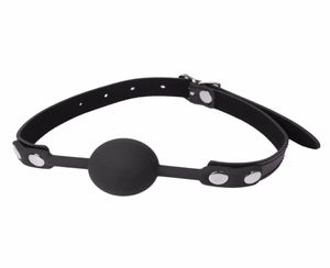 Silicone Sexy Ball Gag Slave Harness Bondage BDSM Fetish Mouth Restraints Toy Y181024058449091