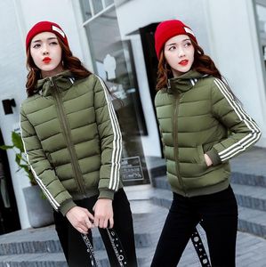 2017 Herbst und Winter Kurzer Frauen Mantel Casual Slim Dicke Parkas Winterjacke Frauen Plus Größe S3XL2711446