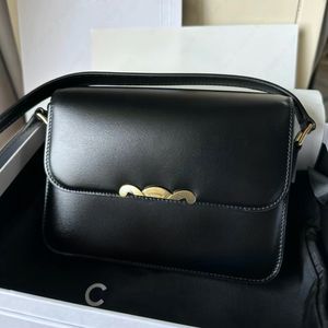 Borsa a tracolla di lusso in pelle di pelle di cravatta da donna Designer Portafoglio Blacket Black Fashion Tofu Chain Designer Bag con scatola e spedizione veloce