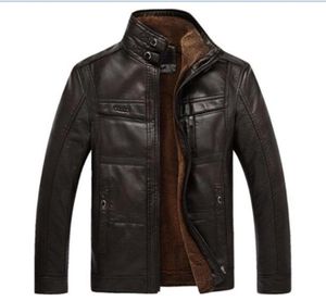 Jaqueta de couro masculino casaco de pele de pele de pele de carne de peles lã de lã de lã de lã de pele de carneiro grossa para homens plus size5030163