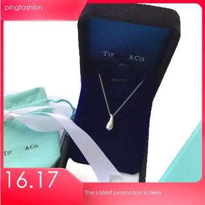 jewelry bead ping Pendant Necklaces Womens Designer Jewelry Fashion Street Classic Ladies Drop Shape Necklace Holiday Gifts {category}