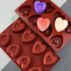 Baking Moulds Love Donuts Silicone Cake Mold DIY Soap Tool For White Jelly