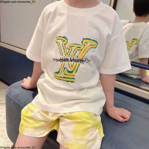 shirt Kids T Summer baby clothes short seleeve Letter Printed kid designer Tees Tops Boys Girls Tshirts Clothing Chidlren Comfortable Casual Sports