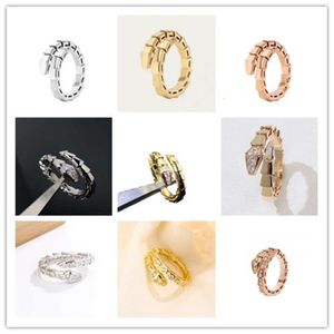 B Ring, Modemarke Designer V Ring, Viper Classic Minimalist Style Bohemian Ring, geeignet für Männer und Frauen, das beste Geschenk