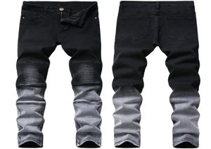 Skinny Mens Distessed Jeans coole Männer Jeans Slim Fit Denim Biker Jeans Hip Hop Men Streetwear 18005207007