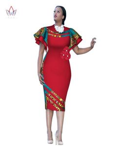 Abiti di abbigliamento per canna da ginocchio con stampa africana personalizzata Africano Domande estive DRS DRS African African Clothing 6xl BRW WY2409263V2732586